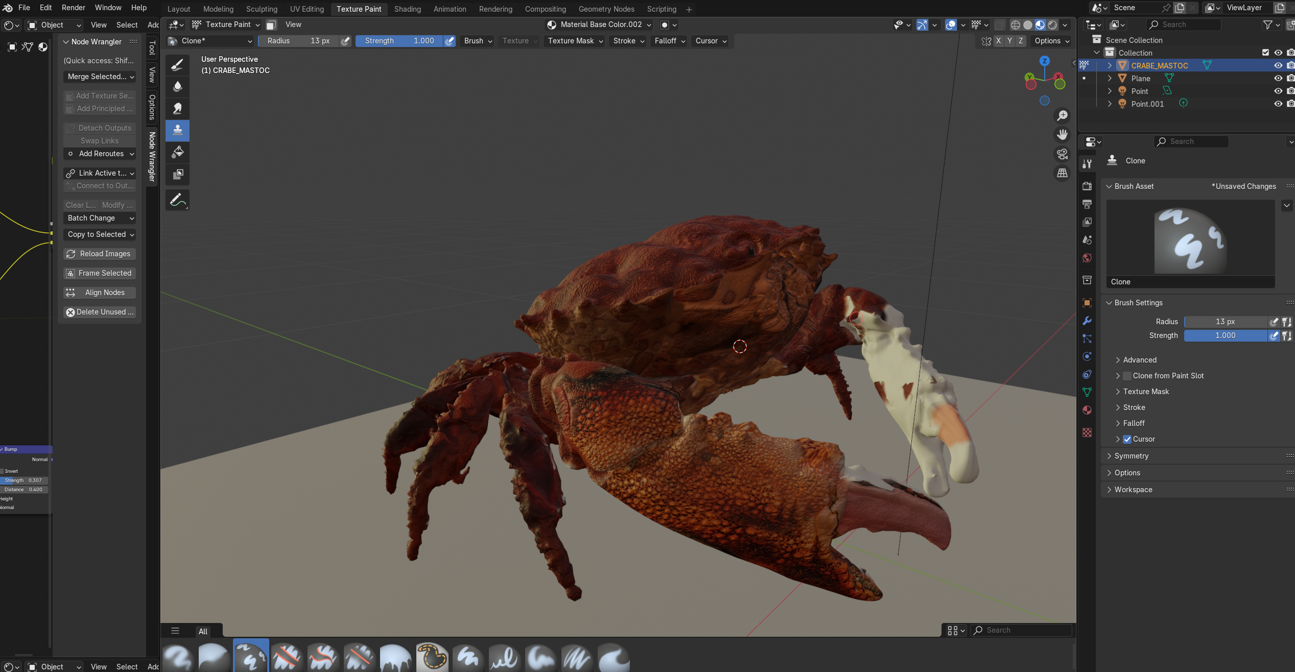 Crab Texturing